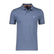 Blauw Poloshirt korte mouw Hugo Boss , Blue , Heren