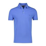Blauwe Slim Fit Polo Shirt Tommy Hilfiger , Blue , Heren