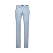 Lichtblauwe Slim Fit Jeans Gardeur , Blue , Heren