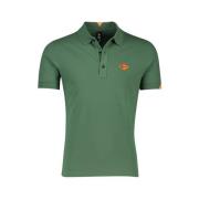 Groen poloshirt korte mouw Replay , Green , Heren