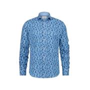 Blauw Casual Overhemd met Print A fish named Fred , Blue , Heren