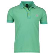 Groene poloshirt korte mouw Replay , Green , Heren