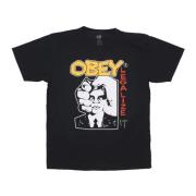 Legalize It Classic Pigment Tee Obey , Black , Heren