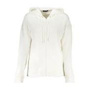 Witte Hoodie met Logo North Sails , White , Dames