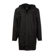 Heren Lange Regenjas Rains , Black , Heren