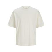 Buttercream Freewear Print Tee Jack & Jones , Beige , Heren