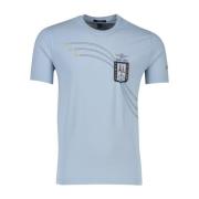 Lichtblauw Militaire Luchtvaart T-shirt Aeronautica Militare , Blue , ...