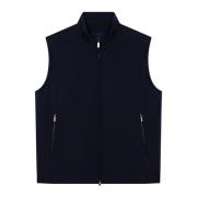 Blauwe Typhoon Gilet Paul & Shark , Blue , Heren