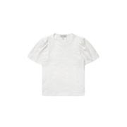 Vrouwelijk Geborduurd T-shirt Munthe , White , Dames