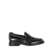 Zwarte Loafers voor Moderne Mannen Hogan , Black , Heren