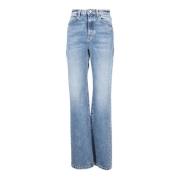 Comfortabele Casual Jeans Icon Denim , Blue , Dames