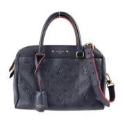 Pre-owned Leather louis-vuitton-bags Louis Vuitton Vintage , Blue , Da...