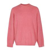 Round-neck Knitwear Bonsai , Pink , Heren