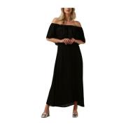 Zwarte Midi Jurk Melissamw Florance My Essential Wardrobe , Black , Da...