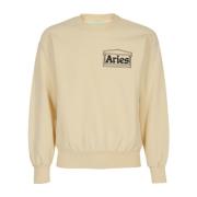 Sweatshirts Aries , Beige , Heren