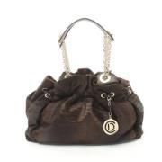 Pre-owned Fabric dior-bags Dior Vintage , Brown , Dames