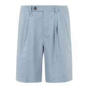 Stijlvolle Bermuda Shorts voor Mannen Paolo Pecora , Blue , Heren