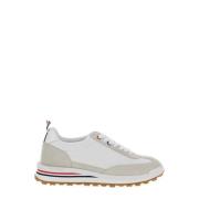 Witte Tech Runner Sneakers Nylon Zool Thom Browne , White , Dames