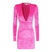 Velvet Crush Jurk Amen , Pink , Dames