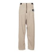 Casual Corduroy Wandelbroek Aries , Beige , Heren