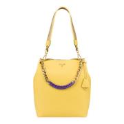 Gele Hobo Tas Darlene Pollini , Yellow , Dames