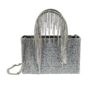 Kristal Mesh Tote Tas Kara , Blue , Dames