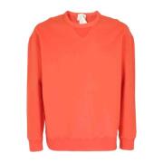 Sweatshirt Ronde Hals Gesloten Ten C , Red , Heren