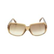 Pre-owned Plastic sunglasses Louis Vuitton Vintage , Brown , Dames