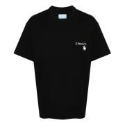 Zwarte T-shirts en Polos 3.Paradis , Black , Heren