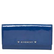 Pre-owned Leather wallets Givenchy Pre-owned , Blue , Dames