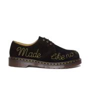 Woestijn Oasis Suède Zwarte Schoenen Dr. Martens , Black , Unisex