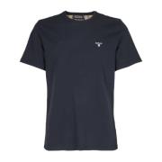 T-Shirts Barbour , Blue , Heren