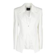 Omkeerbare jas Blumarine , White , Dames