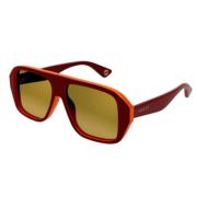 Stijlvolle Zonnebril Gg1615S Gucci , Red , Unisex