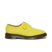 Heldergele Buck Suède Schoenen Dr. Martens , Yellow , Unisex