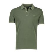 Groen poloshirt korte mouw Gant , Green , Heren