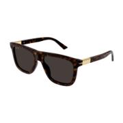 Stijlvolle Zonnebril Gucci , Brown , Unisex