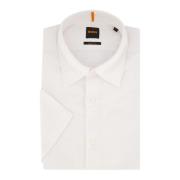 Casual Wit Overhemd Hugo Boss , White , Heren