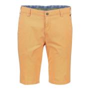 Oranje Katoenen Shorts NorHeren Fit Meyer , Orange , Heren