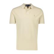 Beige Classic Fit Polo Shirt Ralph Lauren , Beige , Heren
