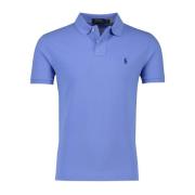 Lichtblauw poloshirt met korte mouw Ralph Lauren , Blue , Heren