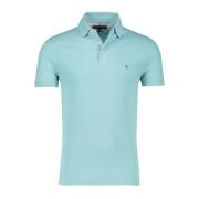 Groene Slim Fit Polo Shirt Tommy Hilfiger , Green , Heren