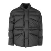 Stijlvolle Puffer Bomber Jas Rains , Black , Heren