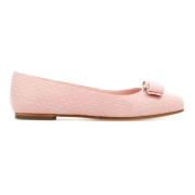 Roze Varina Stijlvolle Ballet Flats Salvatore Ferragamo , Pink , Dames