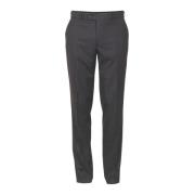 Comfortabele platte voorkant broek in wasbare wol-stretch mix Club OF ...