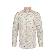 Oranje Casual Overhemd met Print A fish named Fred , Multicolor , Here...