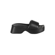 Stijlvolle Slide Sandalen Alexander Wang , Black , Dames