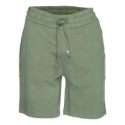 Groene Lace-up Shorts Lente/Zomer U.s. Polo Assn. , Green , Heren