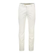 Beige Katoenen Chino Broek Meyer , Beige , Heren