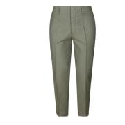 Chino Broek met Plooien Hindustrie , Green , Heren